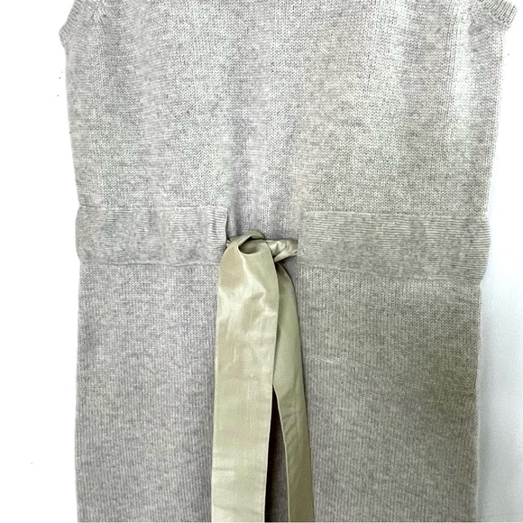 Y2K Archival | J.Crew x Sontuosa Cashmere Collab | Femme Celadon Sweater Dress - Picture 6 of 11